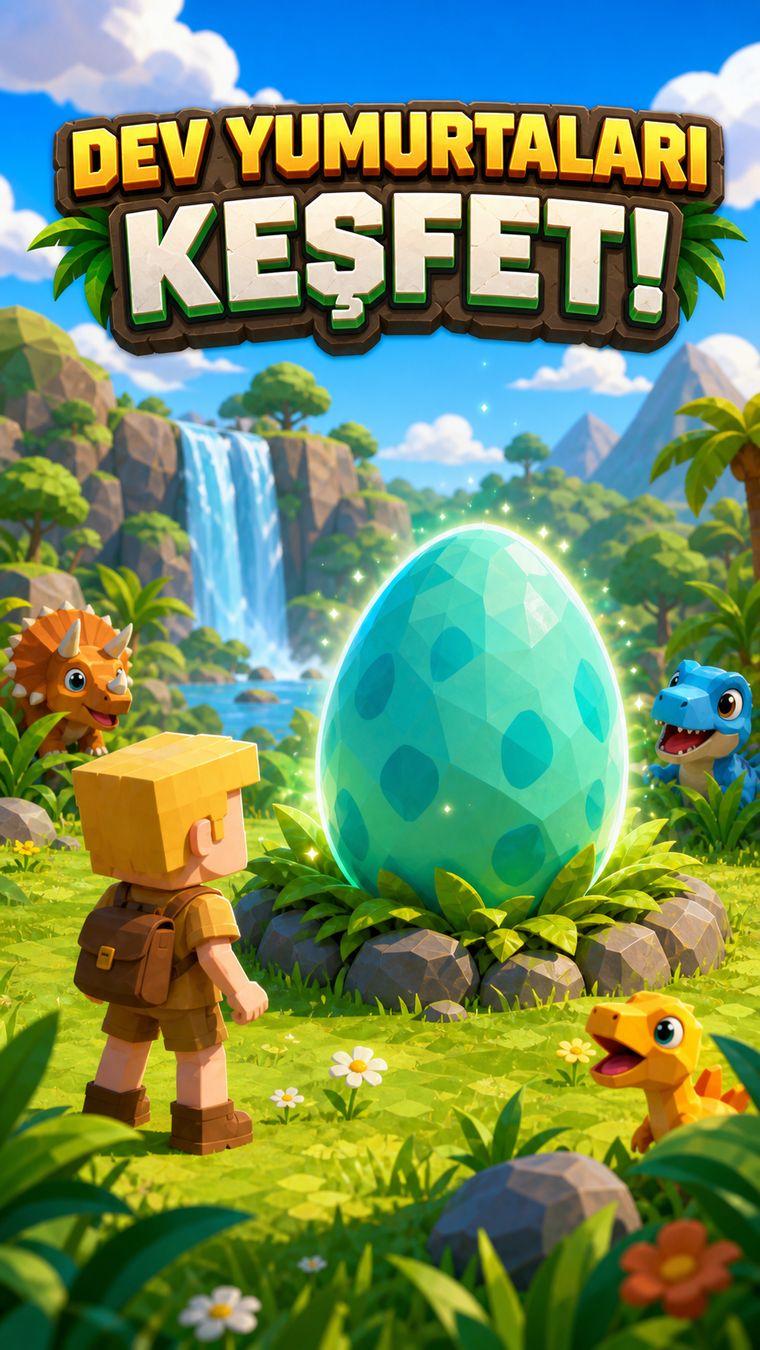Dinomino — dev yumurtaları keşfet