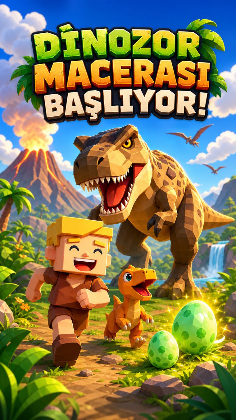 Dinomino — dinozor macerası başlıyor