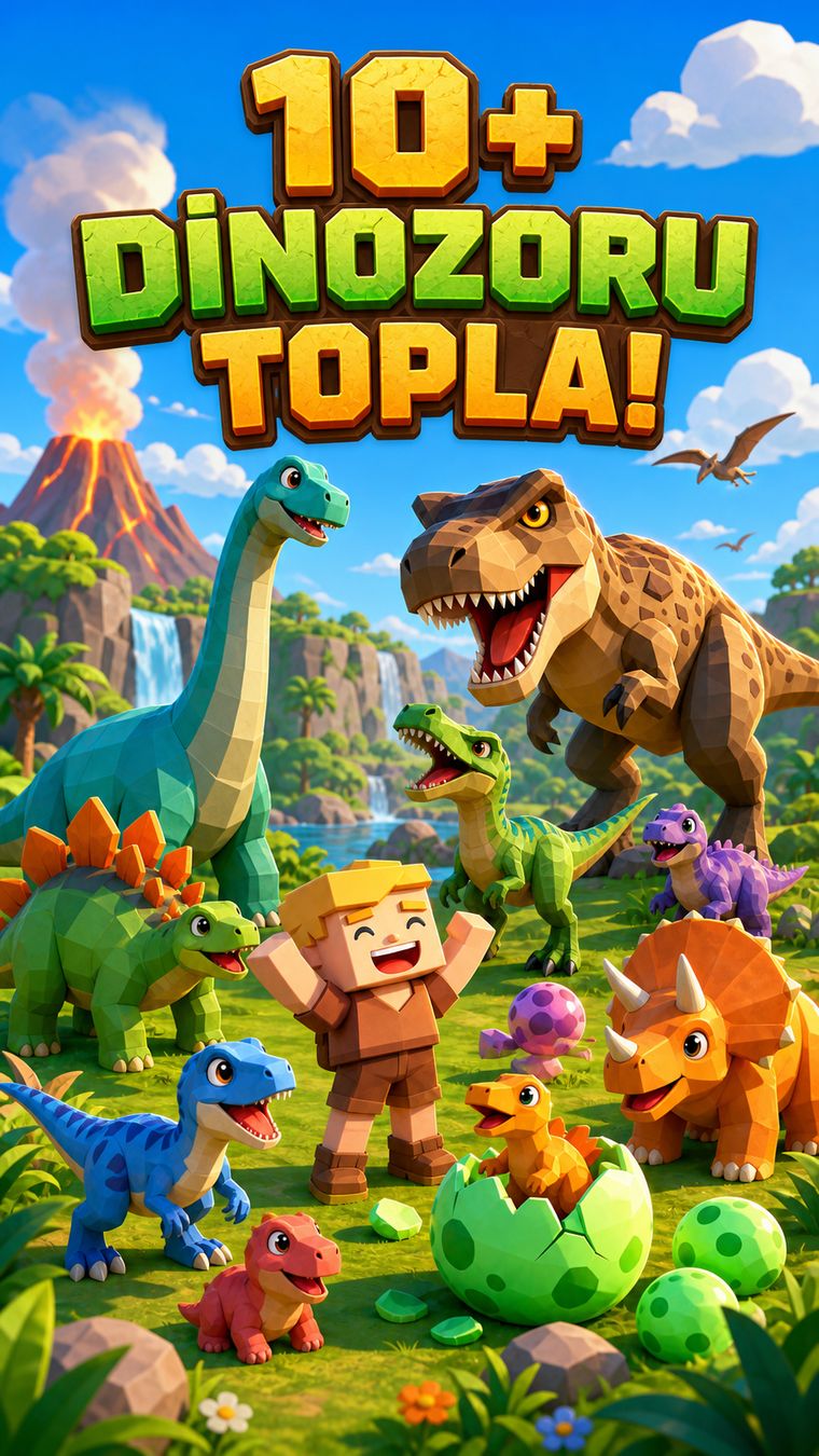 Dinomino — 10+ dinozor topla
